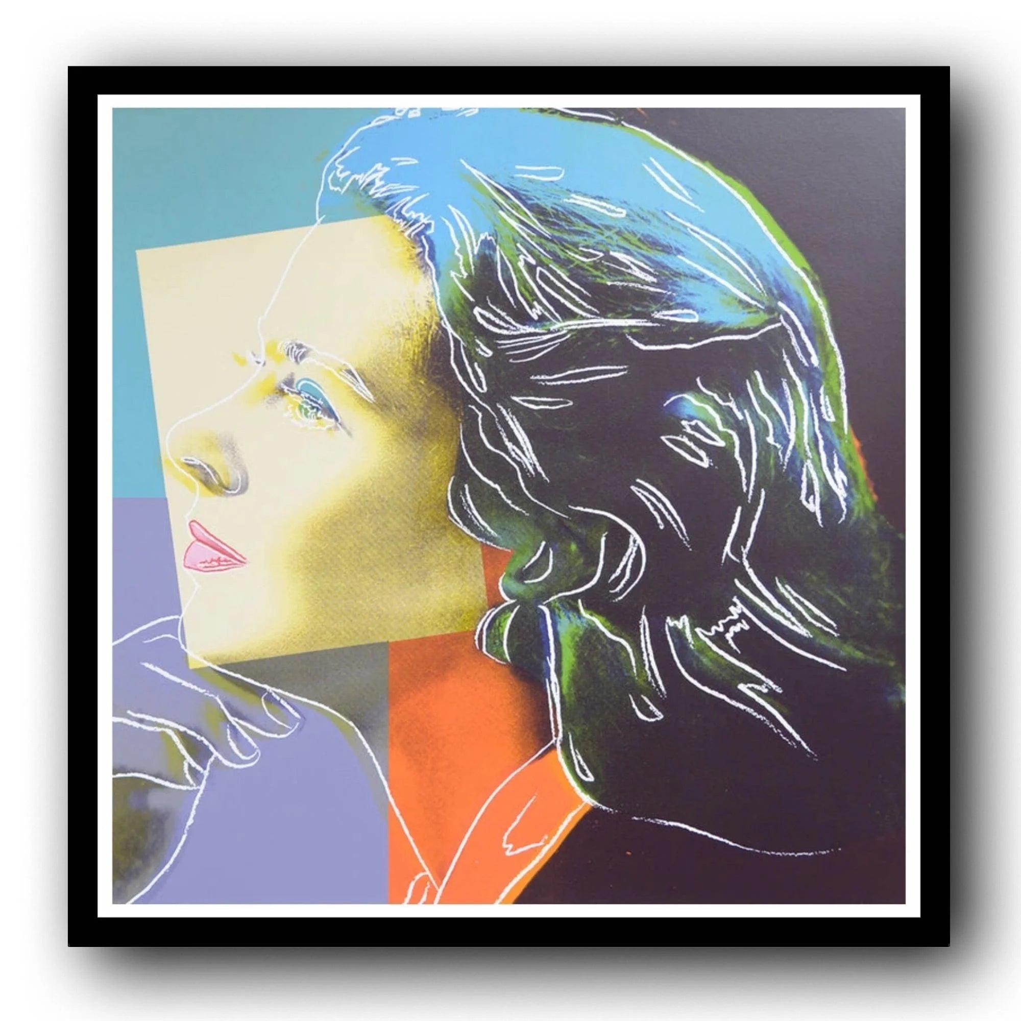 Andy Warhol - Bergman Herself - FS II #313